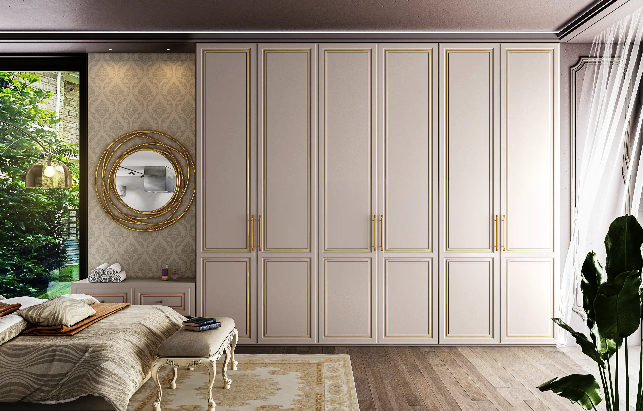 Riviera Folding Shutter Wardrobe